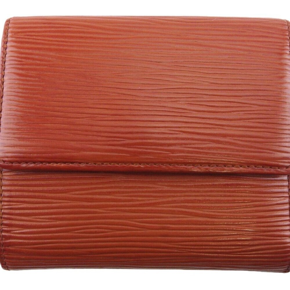 Louis Vuitton W Hook Wallet Epi Epilazer Authentic USED